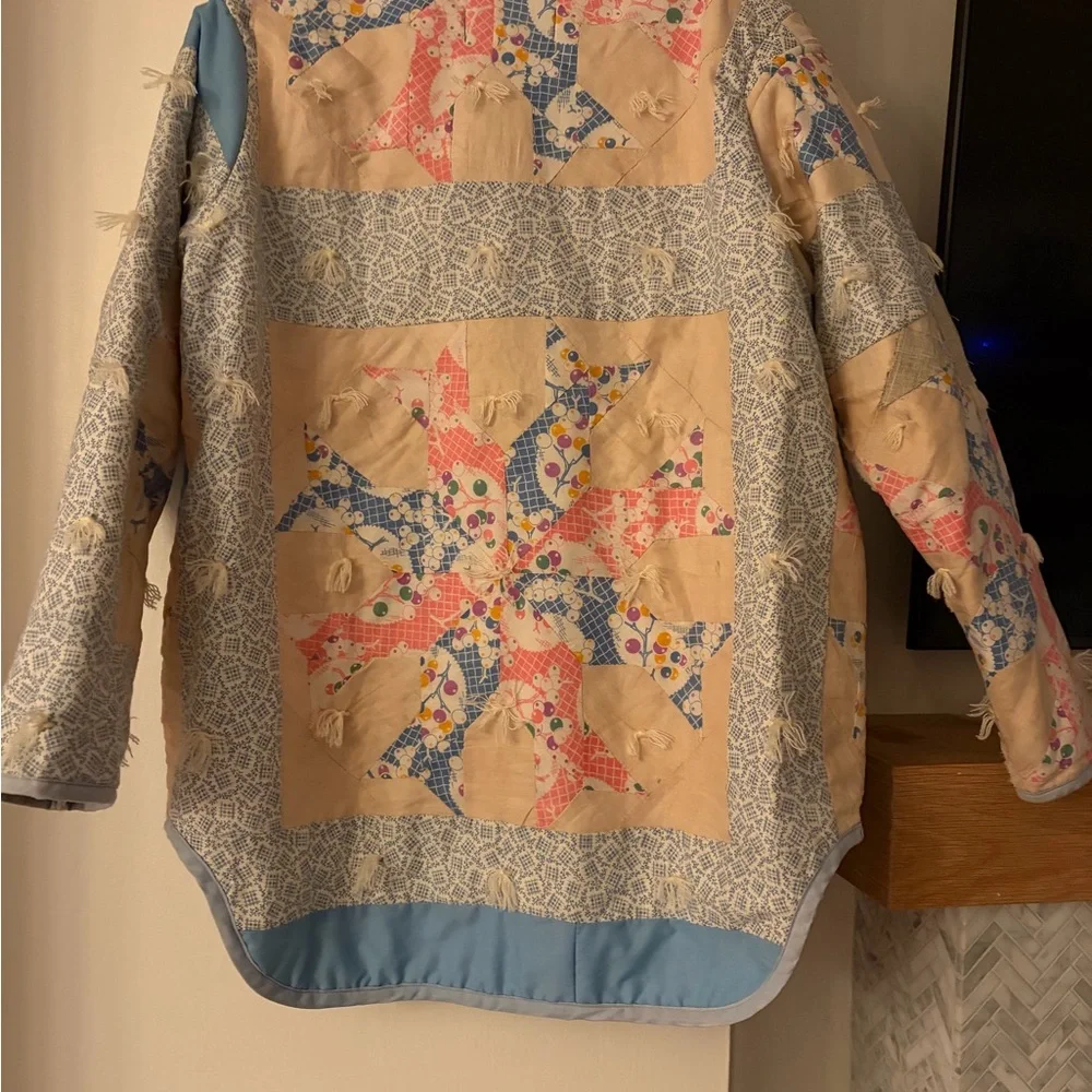 Patchwork Quilted Women's Jacket - Picture 2 of 2